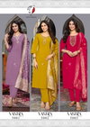 Vastra Vol 6 By Af Modal Silk Handwork Readymade Suits Wholesale Market In Surat